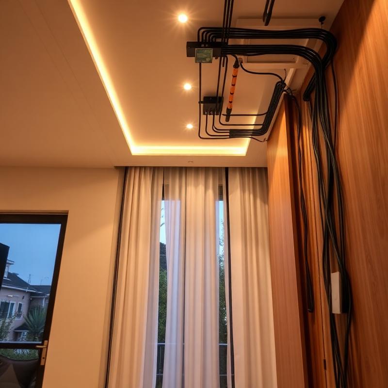 LED lighting installation